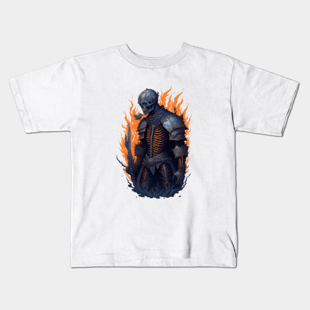 Guardian of Darkness Kids T-Shirt by Lolebomb